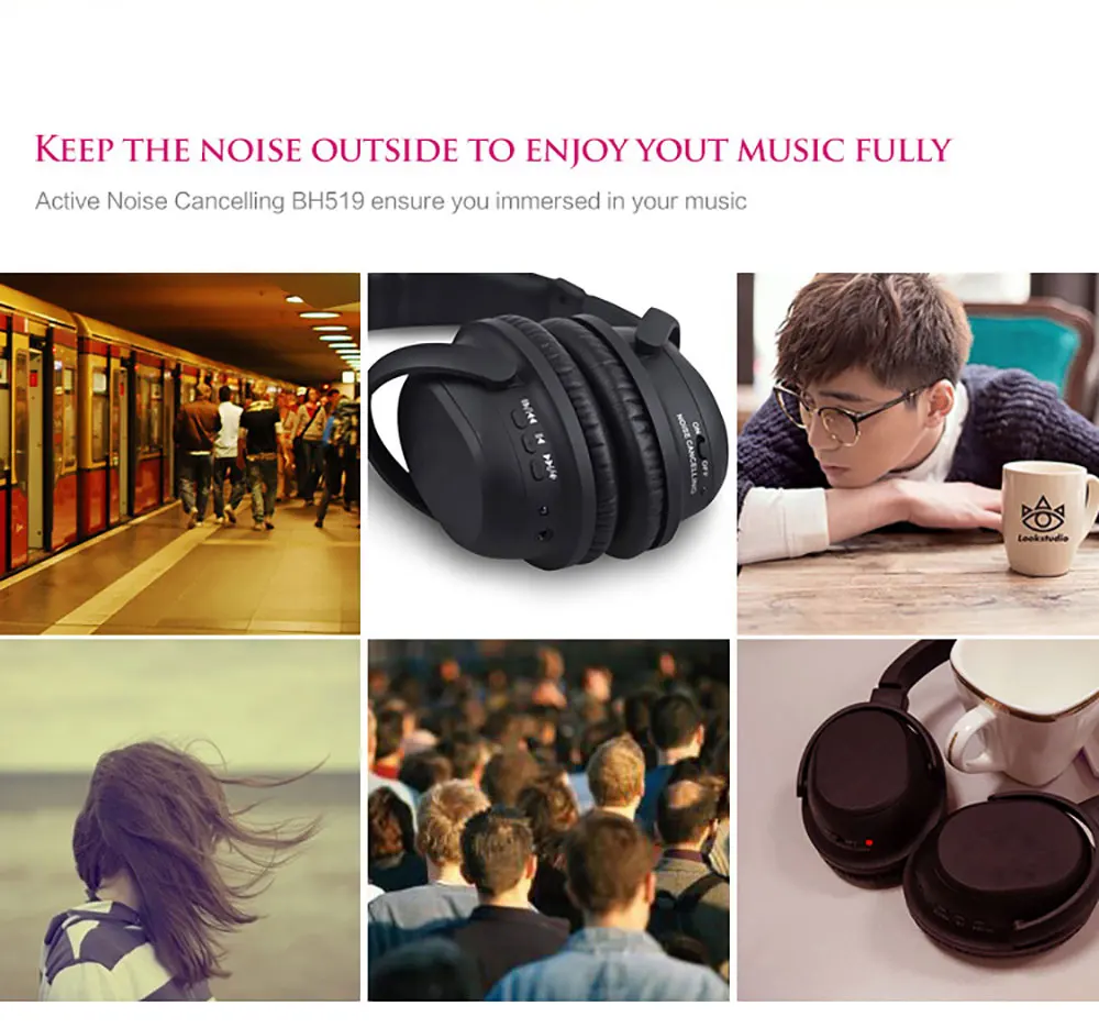 ANC Active Noise Cancelling Headphones (2)