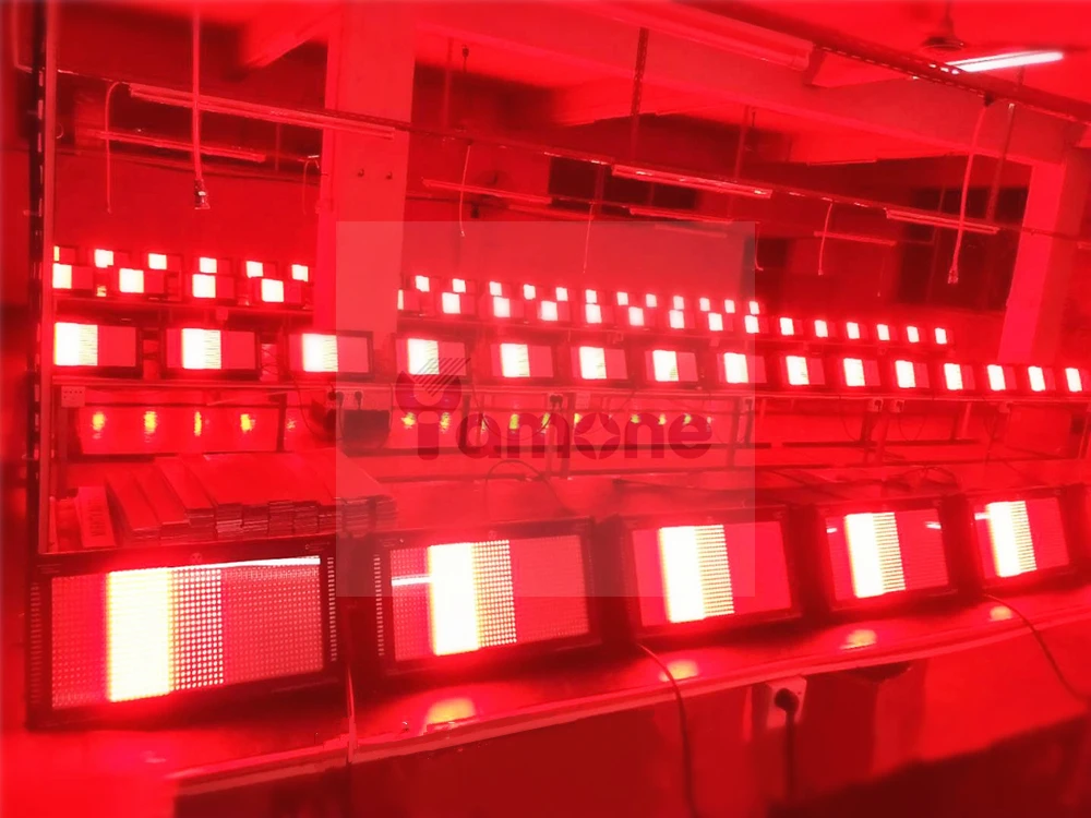 2 шт./лот 1000 Вт светодиодных проблесковых огней смешивать цвета RGB DMX Секции