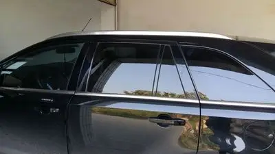 الألومنيوم العلوية حامل الأمتعة سقف رف ل ford edge 2011-2016 2 قطع