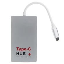 USB 3.1 Typ C bis 4 Karat HDMI USB 3.0 HUB & USB-C Ladung SD Kartenleser Adapter