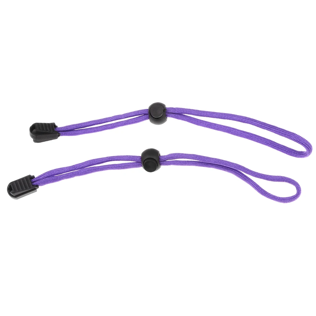 Perfeclan 2Pcs Adjustable Scuba Dive Snorkeling Spare Repair Wrist Lanyard Strap Diving Freediving Underwater Sports Accessories