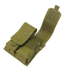 Tctical Molle двойной маг подсумок кобура для M4/AR15/M16 страйкбол Пейнтбол принадлежности охоты