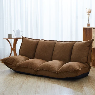 Луи мода ленивый диван татами складной небольшой квартиры двойной стул спальня - Цвет: G6