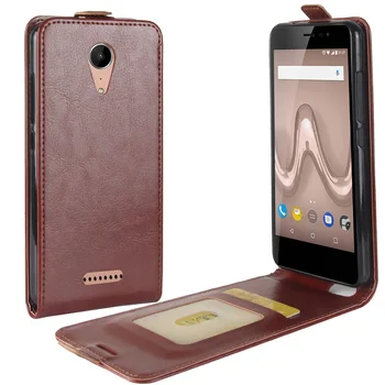 

Brand gligle R64 pattern up and down open leather cover case for Wiko Tommy 2 case protective shell bags