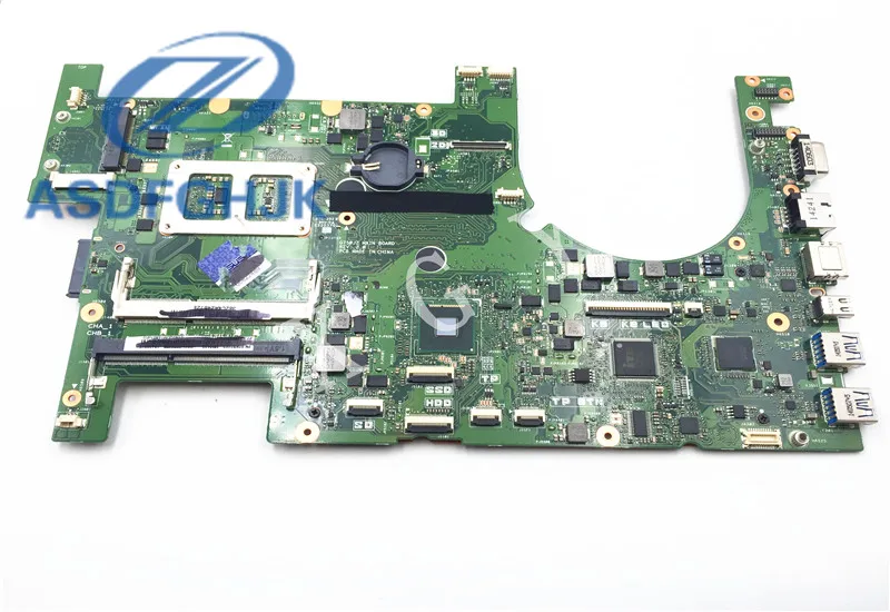  60NB04K0-MB2100 Laptop motherboard For Asus G750JZ G750JS G750JH motherboard with I7 cpu SR1BP Non-