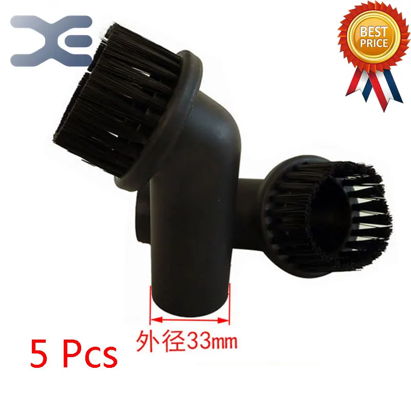 

5Pcs Adaptation For Panasonic Vacuum Cleaner Accessories Small Suction Head PP Hair Round Brush Interface Diameter 33mm Brush