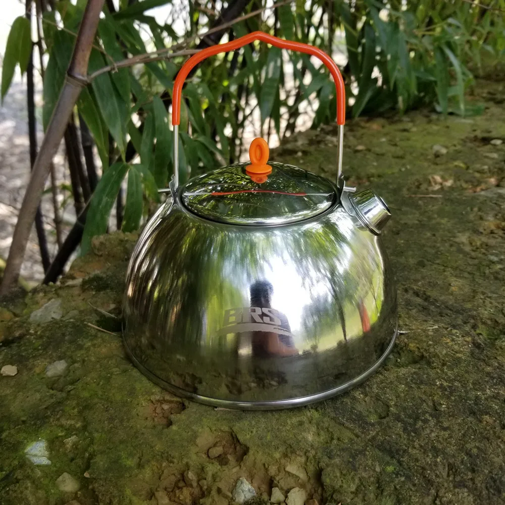 BRS café té olla de acero inoxidable al aire libre Camping hervidor de agua olla de agua al aire libre utensilios de cocina BRS-TS06 BRS-TS07 BRS café té olla de acero inoxidable al aire libre Camping hervidor de agua olla de agua al aire libre utensilios de cocina BRS-TS06 BRS-TS07