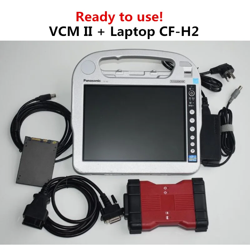 

2019 CFH2 Second hand Laptop CF-H2 I5 Software Installed HDD/SSD for F-0rd VCM2 VCM ii OBD2 Tool Auto Scanner Diagnostic Tool