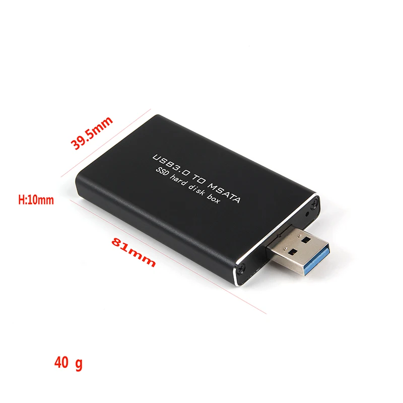 Great-Q 5 Гбит/с USB 3,0 для mSATA SSD корпус USB3.0 для mini-SATA жесткий диск адаптер M2 SSD Внешний HDD мобильный ящик