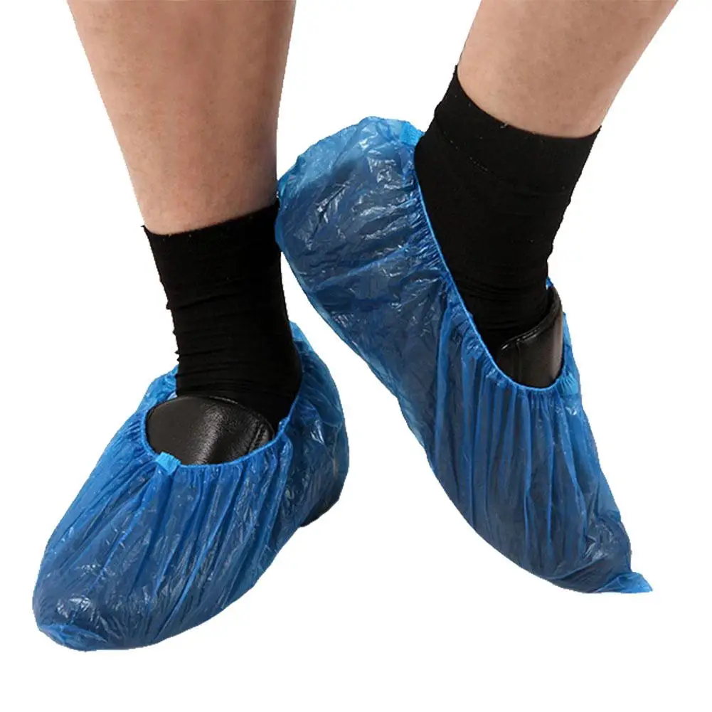 

40pcs/bag Disposable Shoe Covers Anti-Slip Plastic