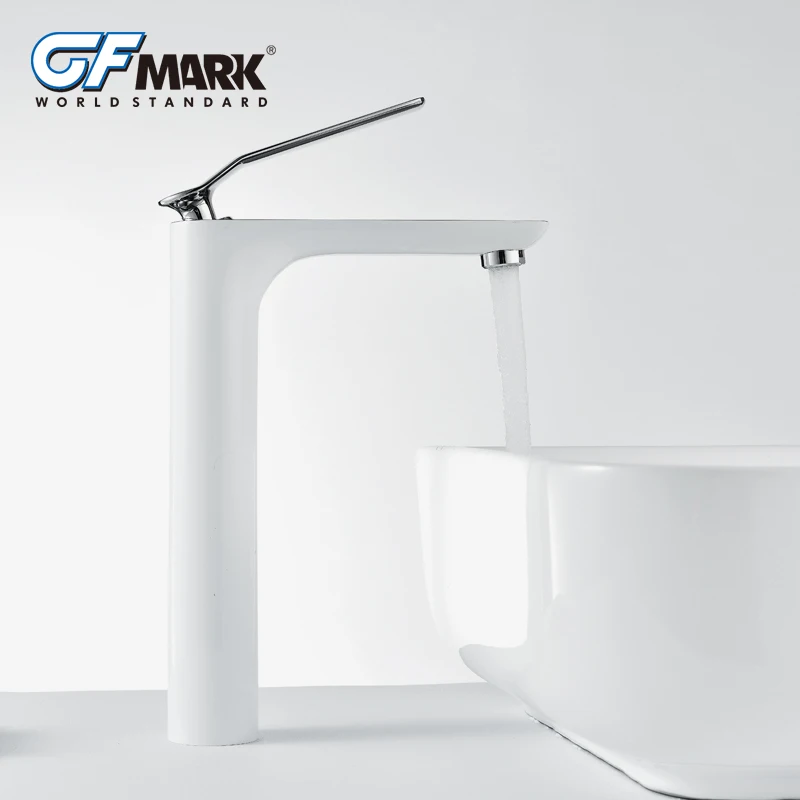 Смеситель для ванной комнаты GFmark латунный кран раковины современный дизайн