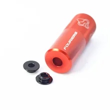 FOURIERS PEG-CH001 педаль BMX велосипед индивидуальные алюминиевый сплав 28x75 мм Необычные движения Treading stick тренер