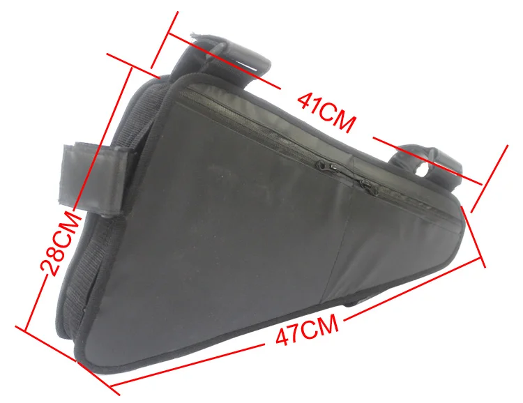 Buy Customized Triangle Down Tube Frame Black Battery