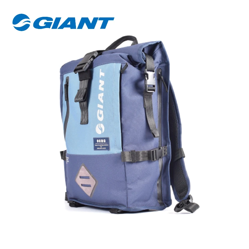 

GIANT Roll Backpack Oxford Cloth Made Rainproof Multifunction Bag 28.5cm * 13cm * 51.5cm (error 0.5) bicycle accessories