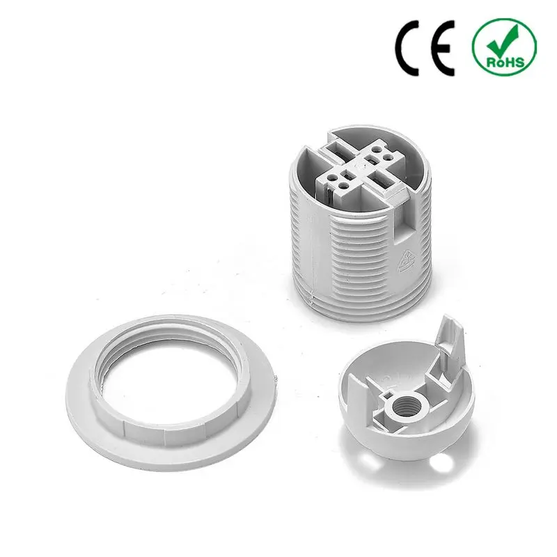 

E27 Socket Adapter Lamp Base E27 Lamp Holder Power Adapter Converter LED Light Fixing Fitting Card-Type 250V 4A VDE Certificate