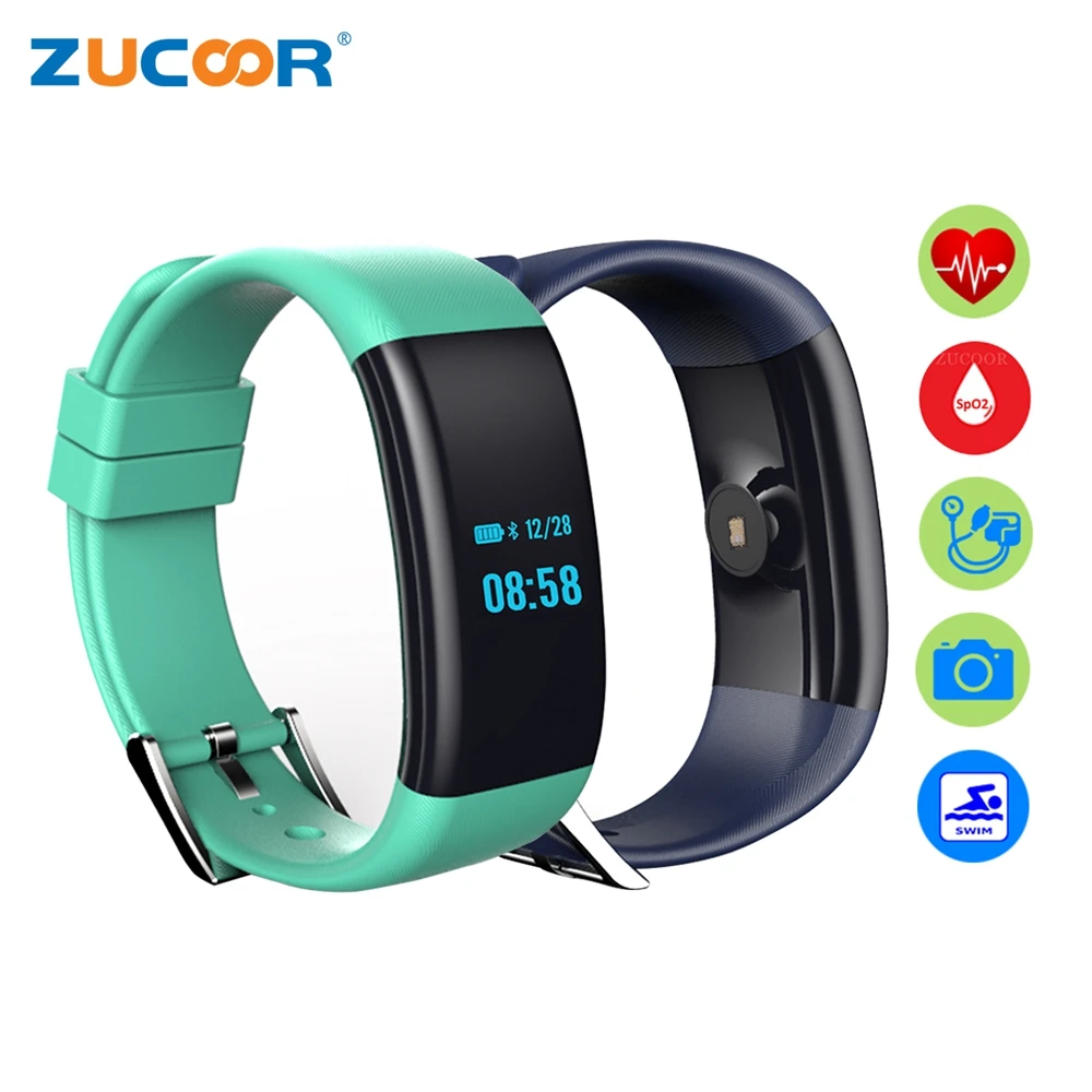 Умный браслет часы IP68 Водонепроницаемый Плавание SmartBand Браслеты удаленного