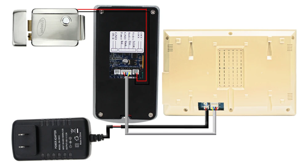 7 дюймов Цвет TFT-LCD монитор проводной видеодомофон домофон домашние дверь блока памяти телефона Запись рамка для фотографий 32G SD карты