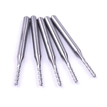

5pcs 3.175mm CNC PCB Router Engraving Bit Micro Drill Milling Cutter 1/8'' Shank