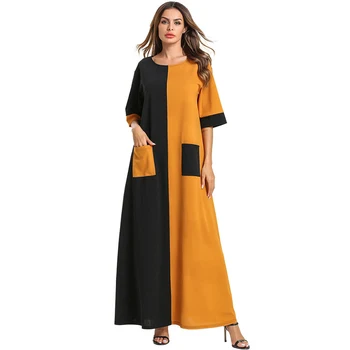 

Summer Abaya Muslim Dress Turkey Kaftan Dubai Ramadan Hijab Dresses Caftan Elbise Turkish Islamic Clothing Robe Musulmane Femme