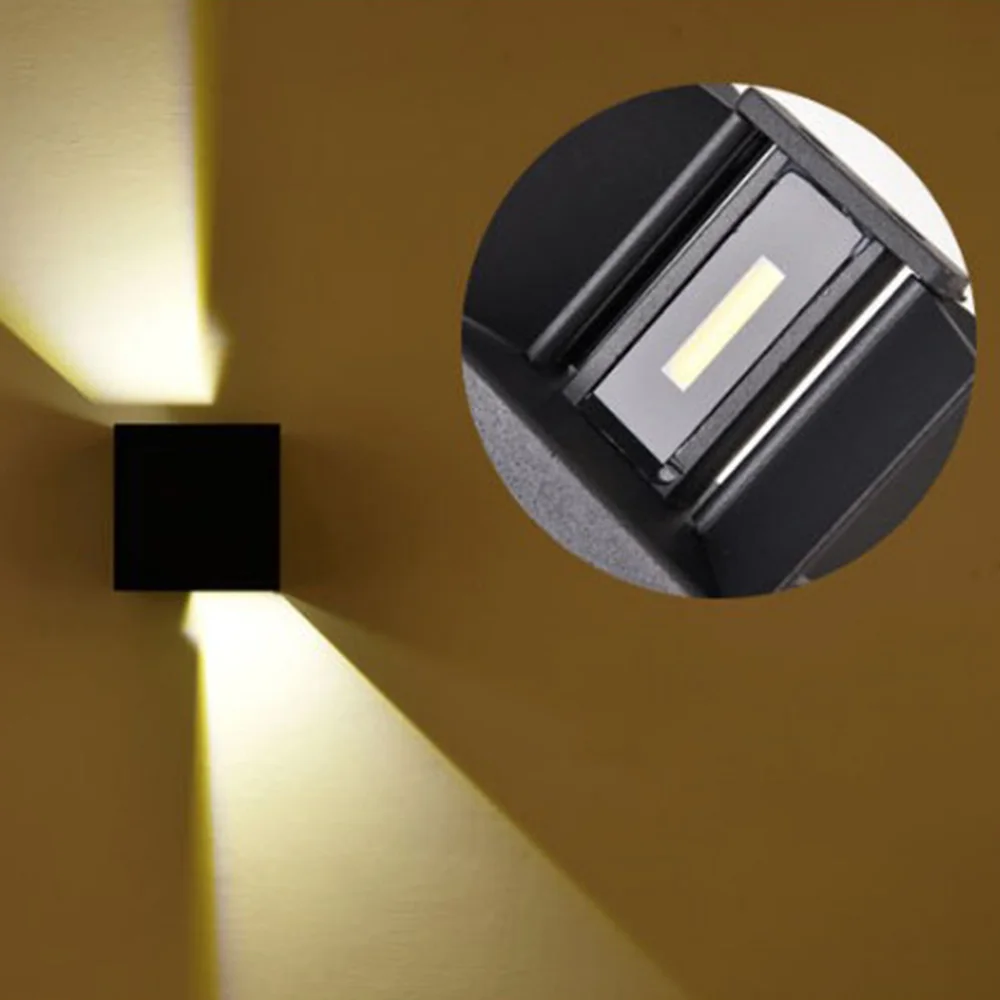 

12W Modern Adjustable Outdoor LED Wall Light Waterproof Wall Sconce Lamp for Corridor Porch Hot Sale Outdoor wall light