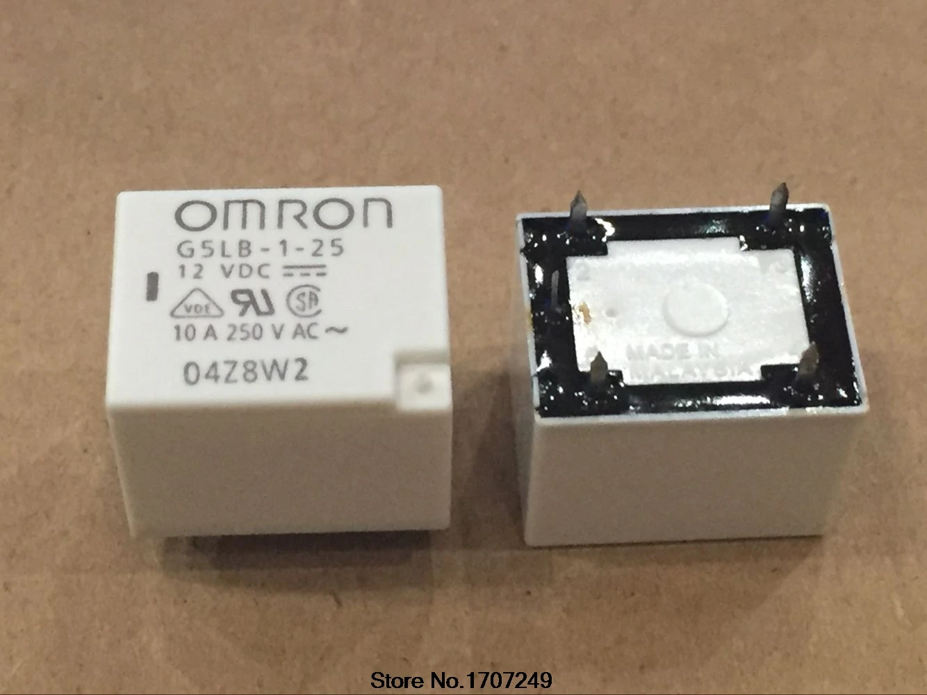 Relé de alimentación Omron 5pc nuevo G5LB-1-25-12VDC 5 Pin 