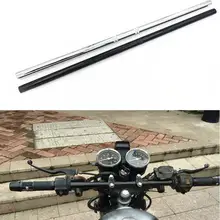 Мотоциклетный руль 7/" 22 мм, черный, для Honda Kawasaki Yamaha Suzuki Harley Chopper Bobber