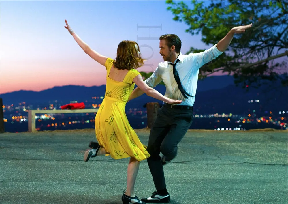 LA LAND кинопостеры с белым покрытием, бумажные принты, настенные наклейки, украшение для дома, искусство для дома, бренд - Цвет: Кофе