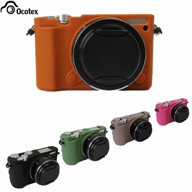 

Ocotex 5 Colors Camera Bag For Nikon J5 Soft Silicone Rubber Cover j5 Nice Protective Body Case