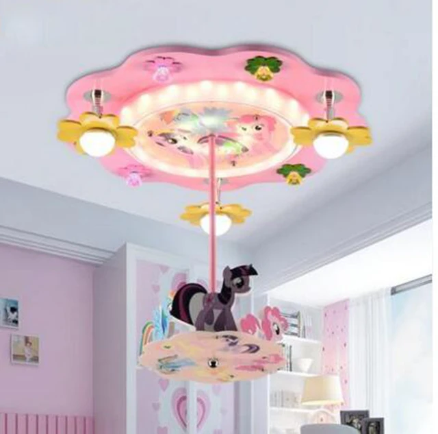 merry children room creative fashion cartoon ceiling lamps princess