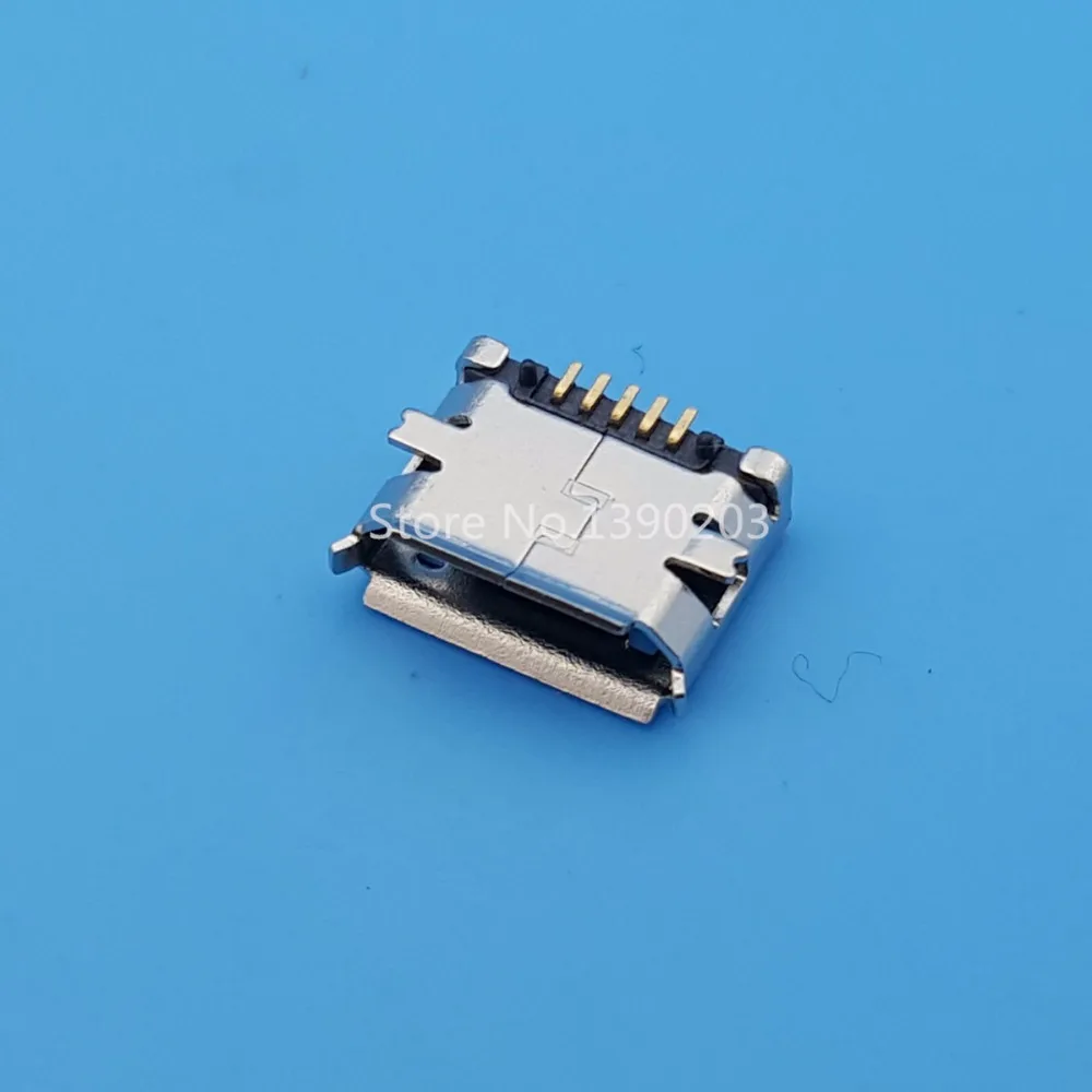 100 шт. 5 контактный разъем Micro USB Тип B|connector 5pin|connector jackconnector smt |