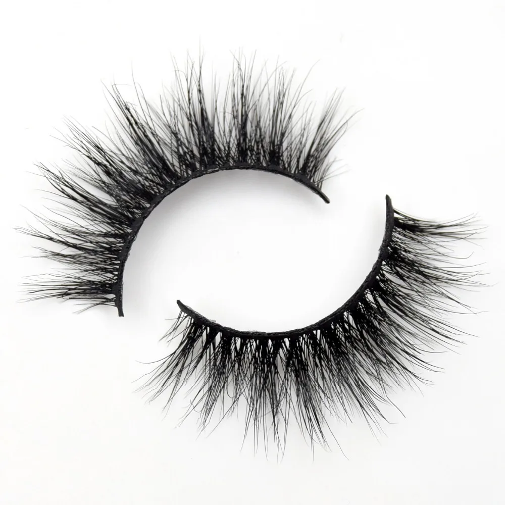 Visofree Lashes 3D норковые ресницы Объемные норковые ресницы для наращивания толстые норковые ресницы безжалостные пушистые натуральные накладные ресницы R02