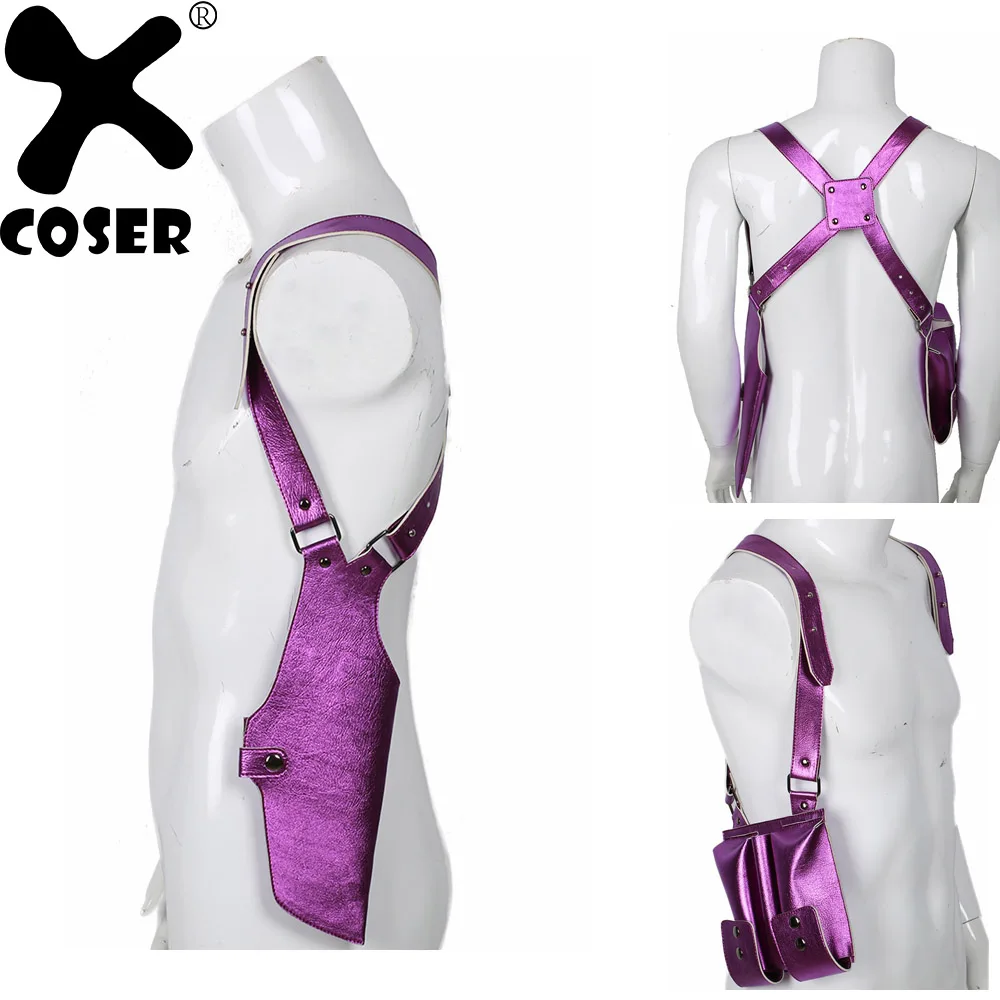 XCOSER отряд самоубийц Джокер Цвет темно фиолетовый чехол для пистолета аксессуары