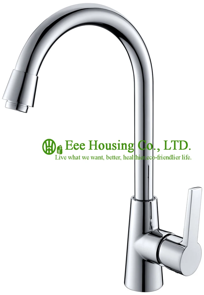 Free Shipping brass single-hole sink mixer,kitchen faucet chrome finished,kitchen accessories photo