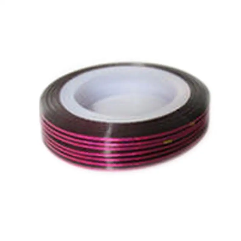 BearPaw لفات خط مسمار الفن شريطية أشرطة ملصقا 1 ملليمتر لاصق متعدد اللون DIY مانيكير مسمار الفن التصميم أدوات نصائح الشارات