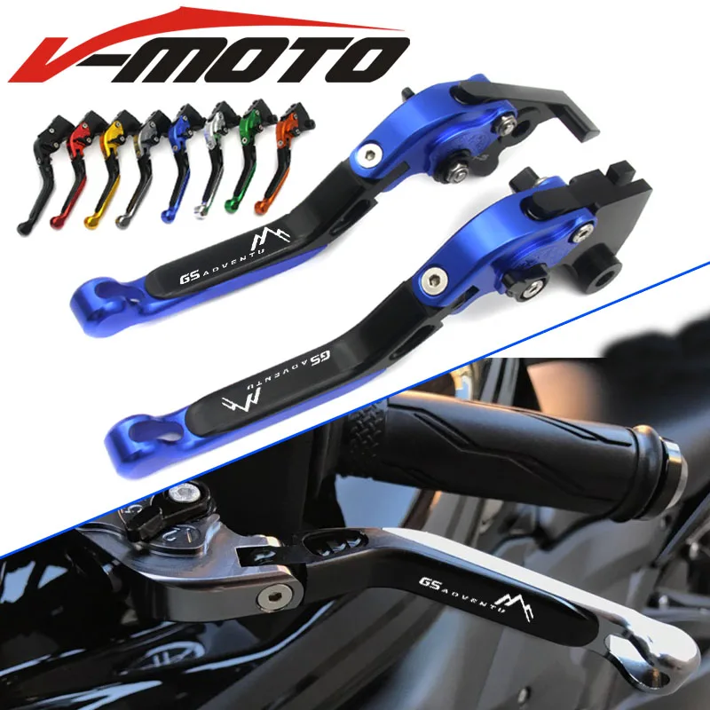 Moto pieghevoli allunga regolabili frizione leve freno por para BMW R1200GS (LC) (2013 + fino) 2013 2014 2015 2016
