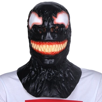 

Adult Venom Mask Head Costume Eddie Brock Full Face Mask Free Shipping