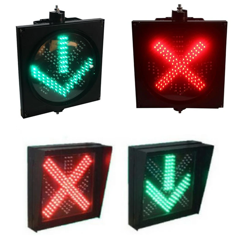 Led Bus Booking Driveway Indicator Red Fork Green Arrow Tunnel Lamp Signal Light Red Green Light Traffic Lights