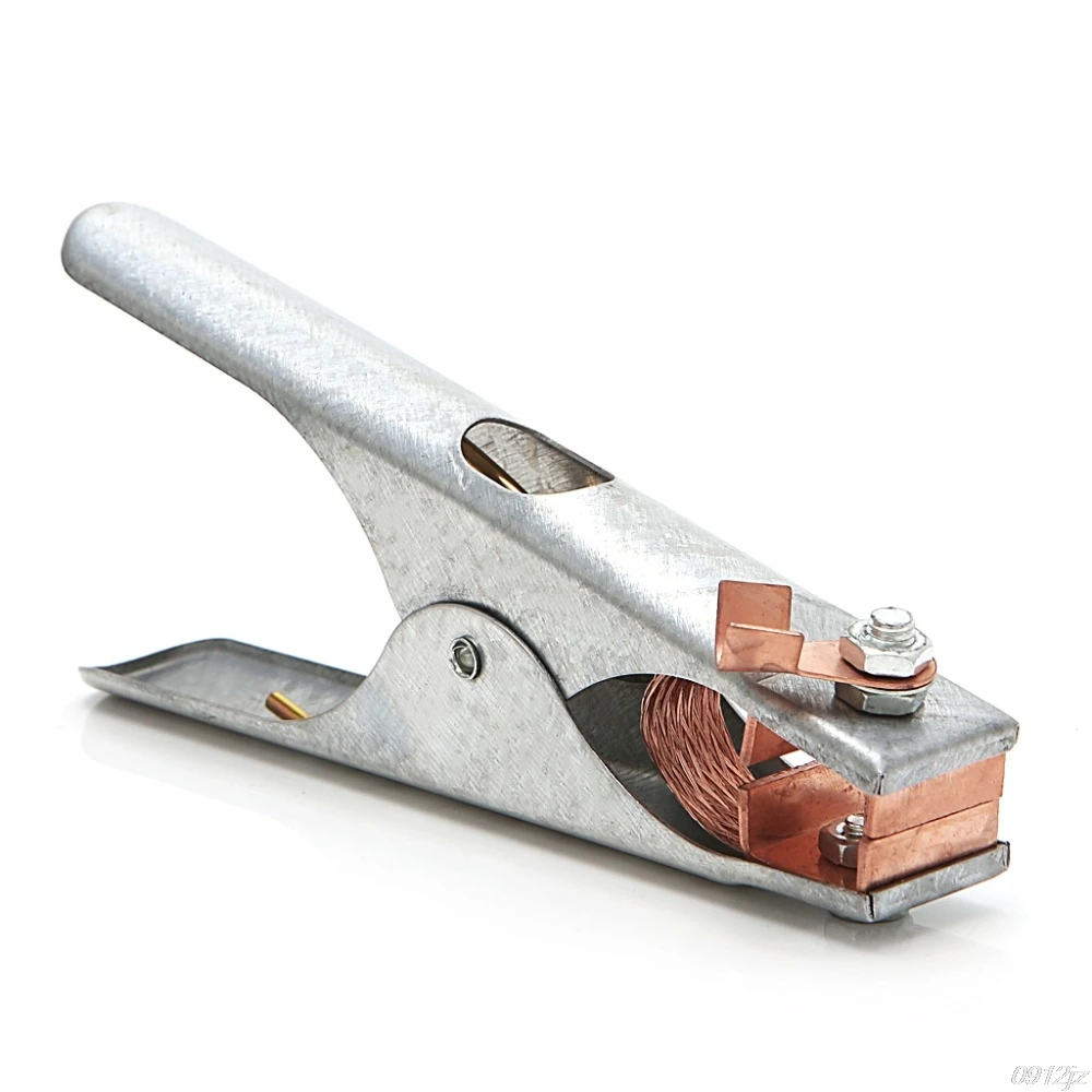 Welding Manual Welder Arc Earth Ground Cable Copper Grip Clip Clamp 300A New New Drop ship LS'D Tool
