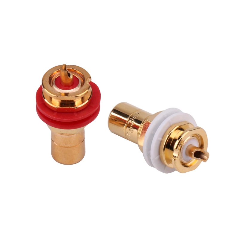 Позолоченные RCA коннекторы Sindax CMC разъем для CD плеера набор самостоятельной