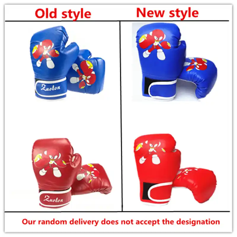 Детские Боксерские перчатки для детей от 3 до 12 лет ММА каратэ Guantes De boxeo