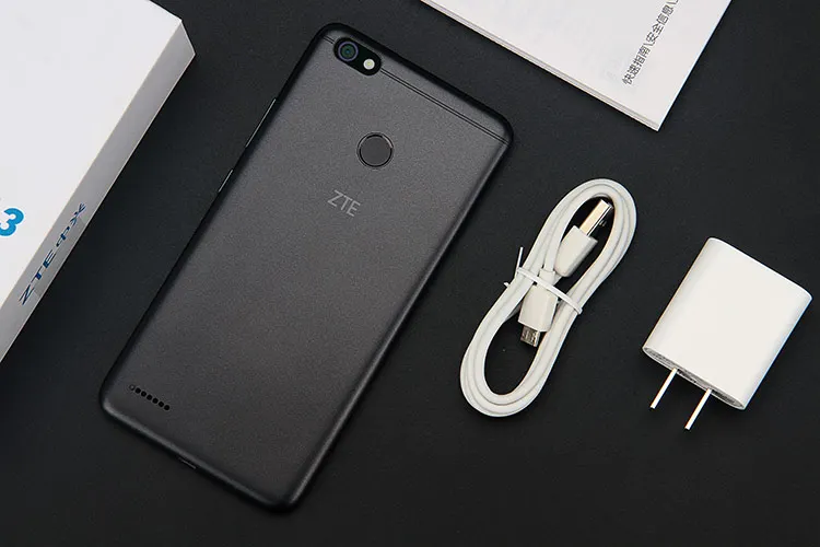 ZTE BLADE A3 3GB RAM 32GB ROM MTK6737T 1.5GHz Quad Core 5.5 Inch 2.5D HD Screen Android 7.0 4G LTE Smartphone