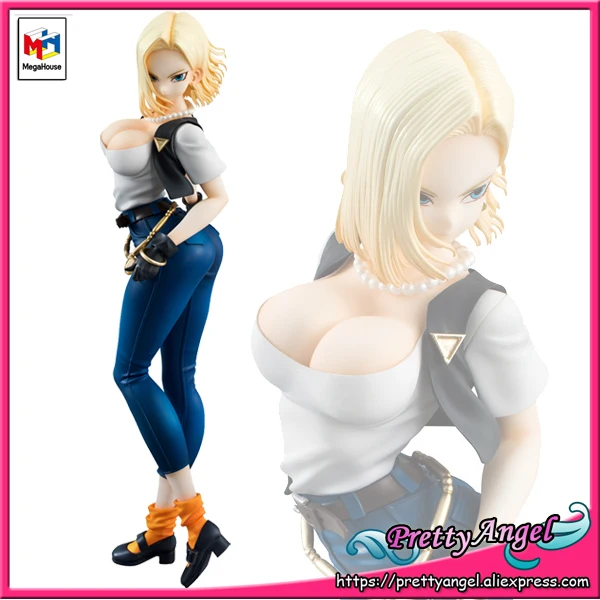 

PrettyAngel - Genuine MegaHouse Dragon Ball Gals Dragon Ball Z Android #18 Ver.II Complete Figure