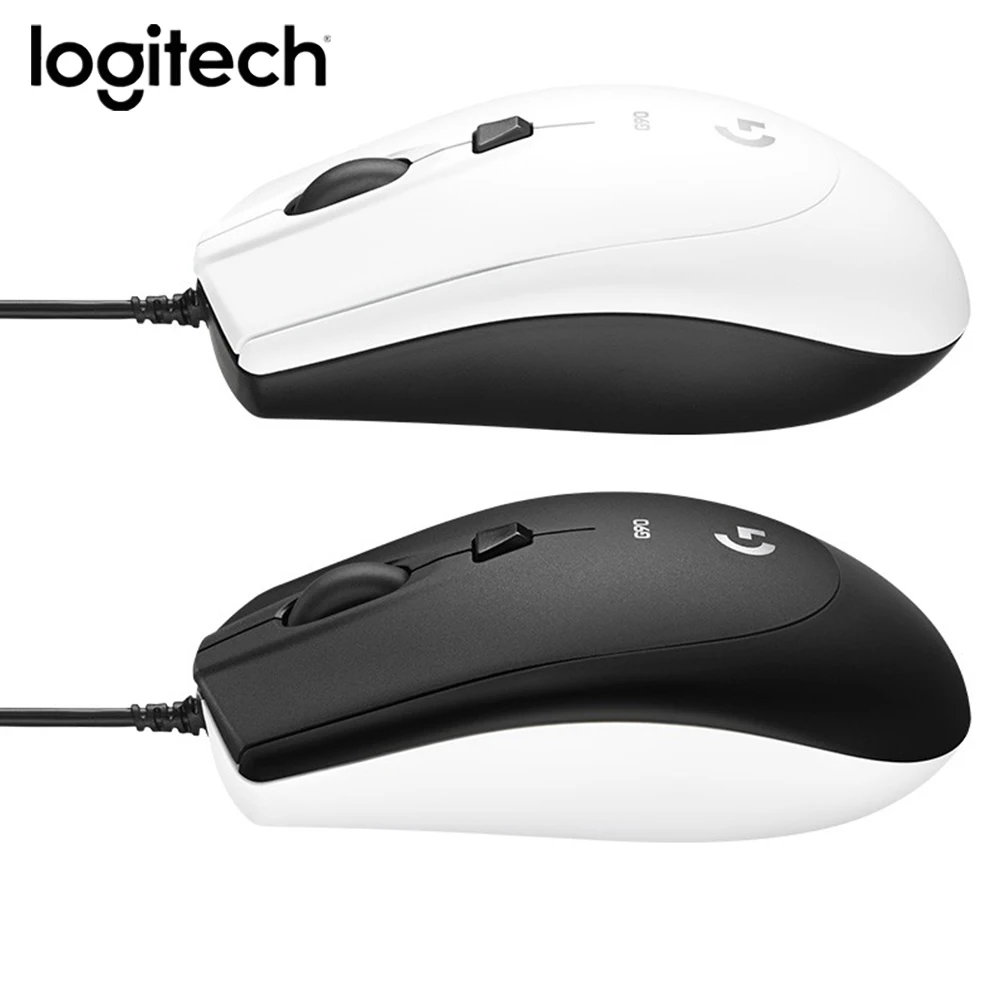 Проводная оптическая игровая мышь Logitech G90 проводная usb геймерская для ноутбука ПК