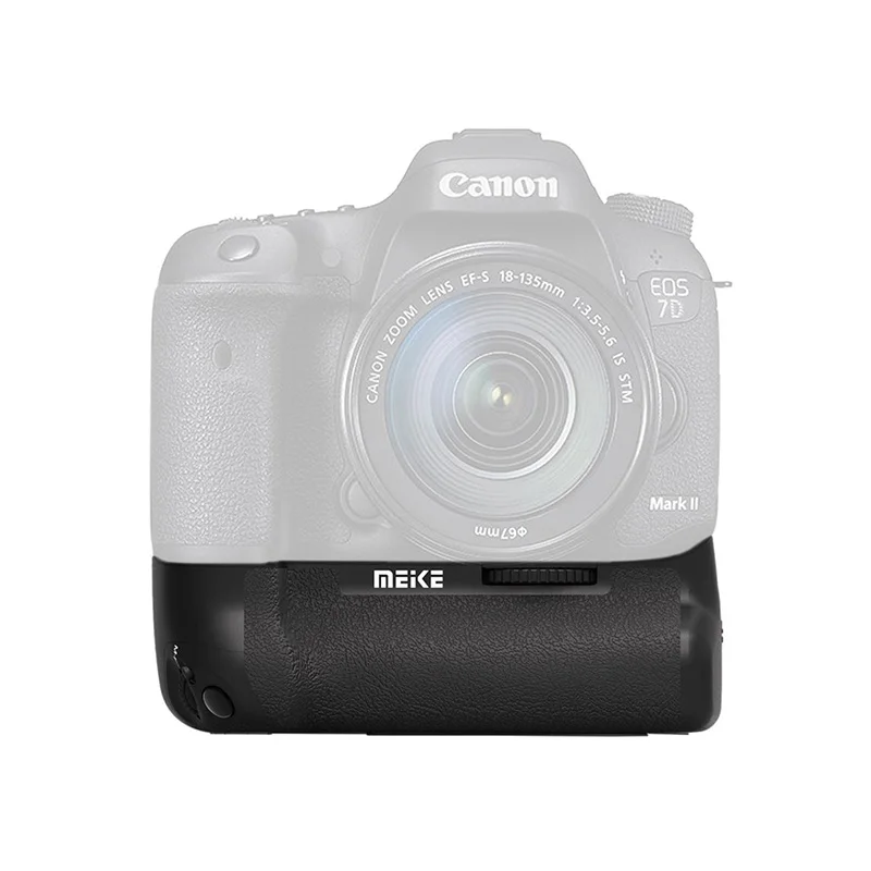 Meike MK 7D II Батарейная ручка с поддержкой вертикальной съемки для Canon EOS Mark 7D2 as BG