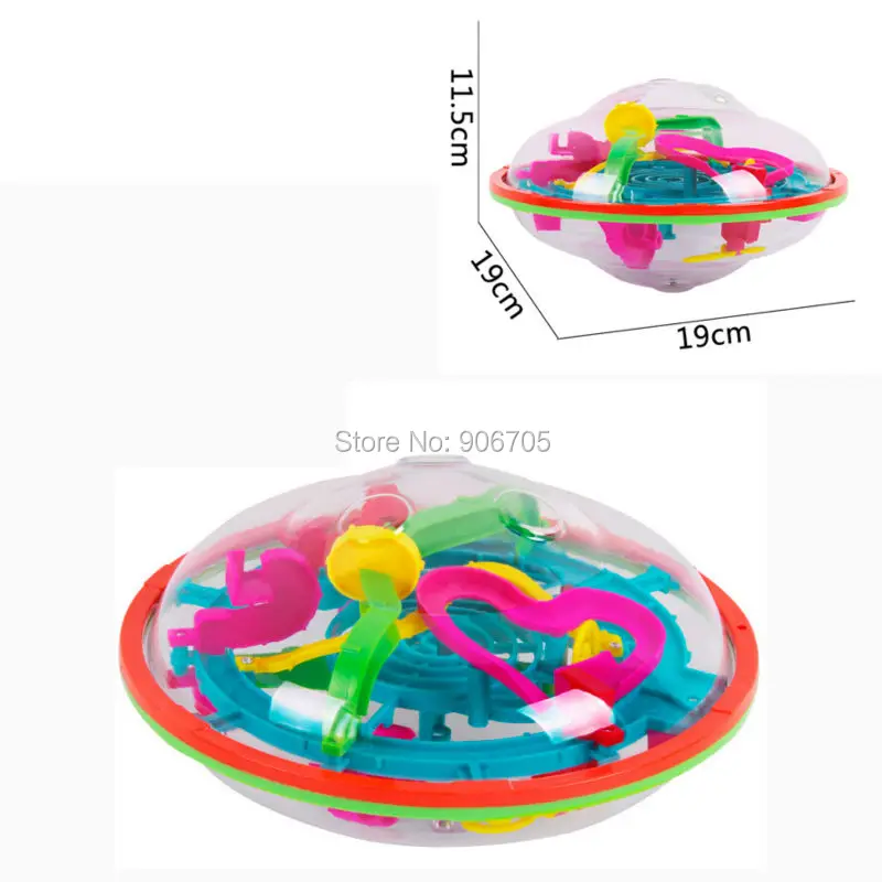 UFP 3D пазл волшебный лабиринт развивающая игрушка мяч perplexus магнитные шарики, развивающие IQ баланс Классические игрушки для детей взрослых