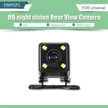 HD CCD 4 LED Night Vision Universal Rear View Reversing Parking Camera For android Car DVD Backup Parking Camera EWC-A-861