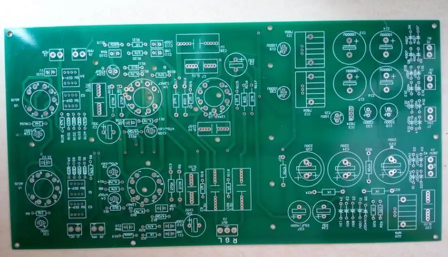 Мм/MC Phono усилитель голой печатной платы база на Marantz 7