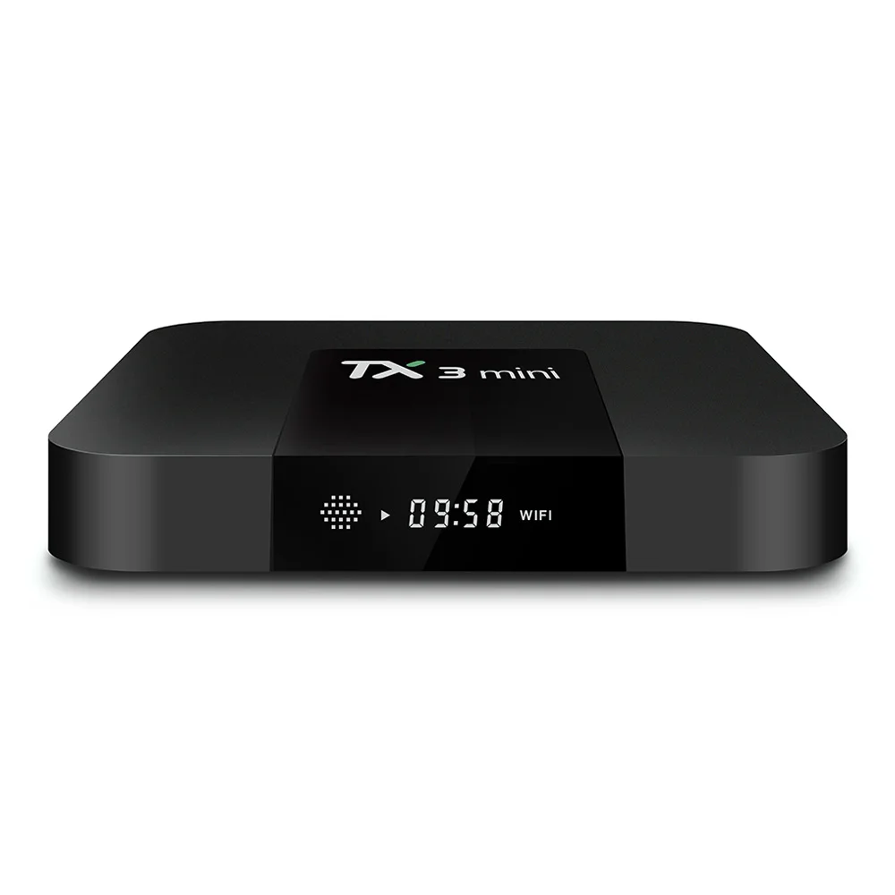 TX3 MINI Android TV BOX Amlogic S905W Android 7.1 Smart Tv 2GB 16GB  Quad Core 4K 2.4G WIFI 100M LAN Smart Media Player