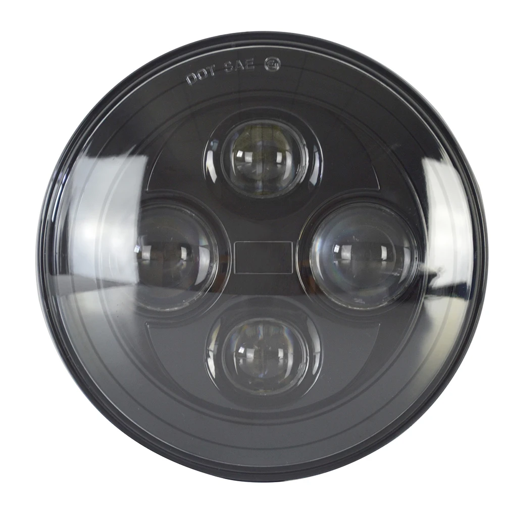 7" 40W LED Headlight Lamp For Harley Davidson motor bike headlamp