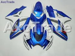 Мото обтекатель комплект, пригодный для Suzuki GSXR GSX-R 600 750 K6 2006 2007 06 07 ABS Пластик Обтекатели обтекателя -комплект 008